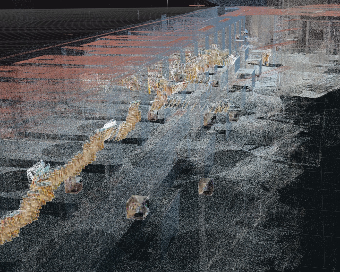 The Materialised Temporality of Dust — process