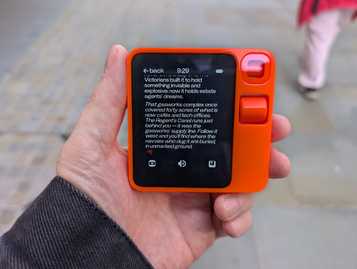 Ghost of the City — R1 at King's Cross gasworks