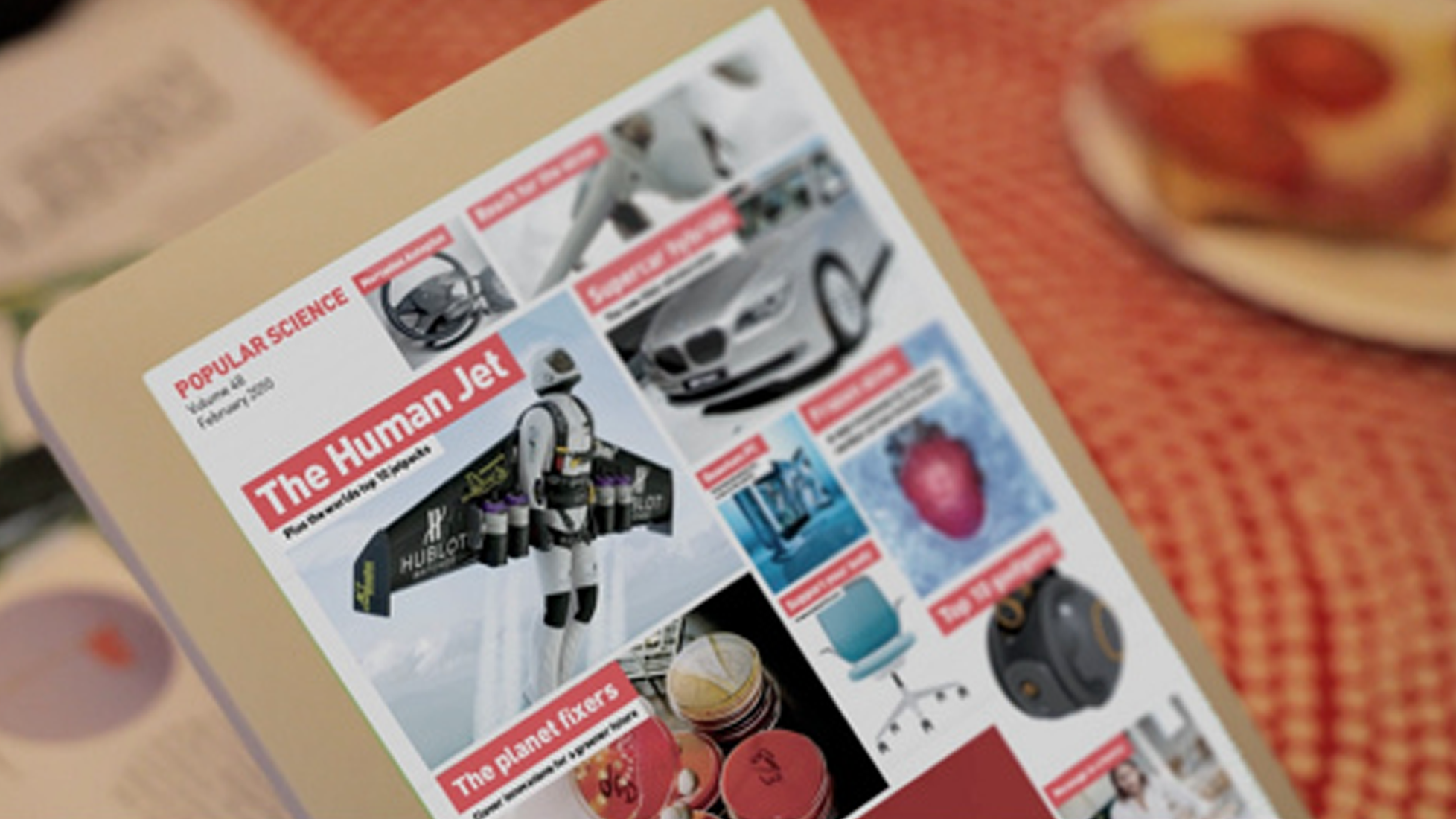 Mag+ — layout detail